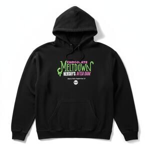 Hershey's Chocolate Meltdown Men's XL Food Network Black Promo Hoodie Halloween